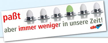 Konventionelle Werbung