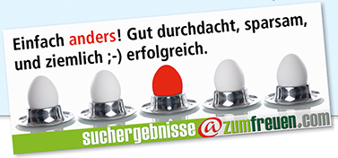 Optimierte Suchergebnisse